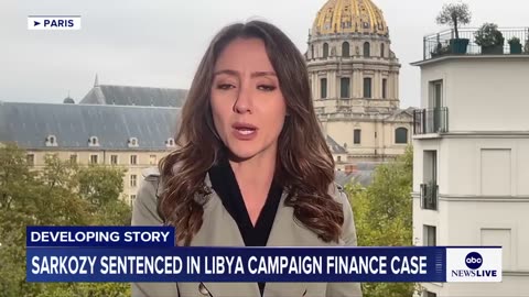 Former French President Sarkozy sentenced to 5 years in prison