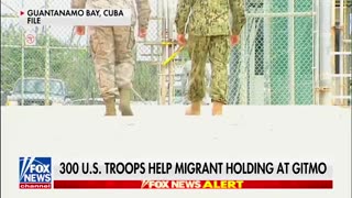 The first military flight of illegal aliens to Guantánamo Bay will take off later today