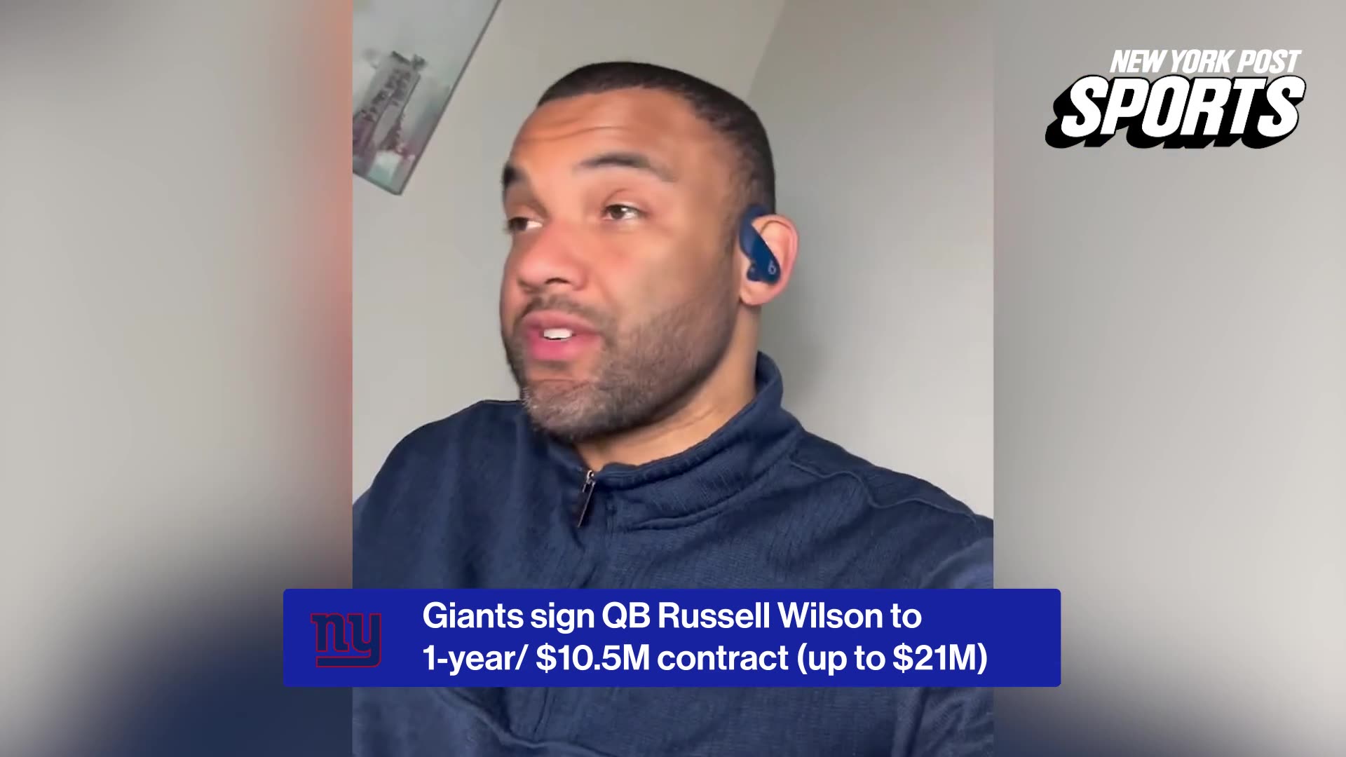 NY Post's Paul Schwartz & Brandon London breakdown Giants signing Russell Wilson