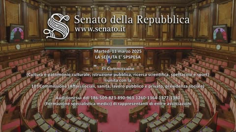 Roma - Formazione specialistica medici (11.03.25)