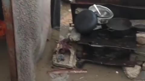 Gaza, heavy rains once again flood the tents of displaced families