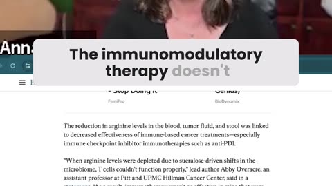 Sucralose can interfere with Immunotherapy