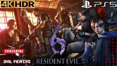 Resident Evil 6 (PS5) 4K 60FPS HDR Gameplay - (Full Game)