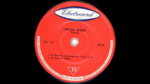 Mircea Crisan-Un meci de fotbal