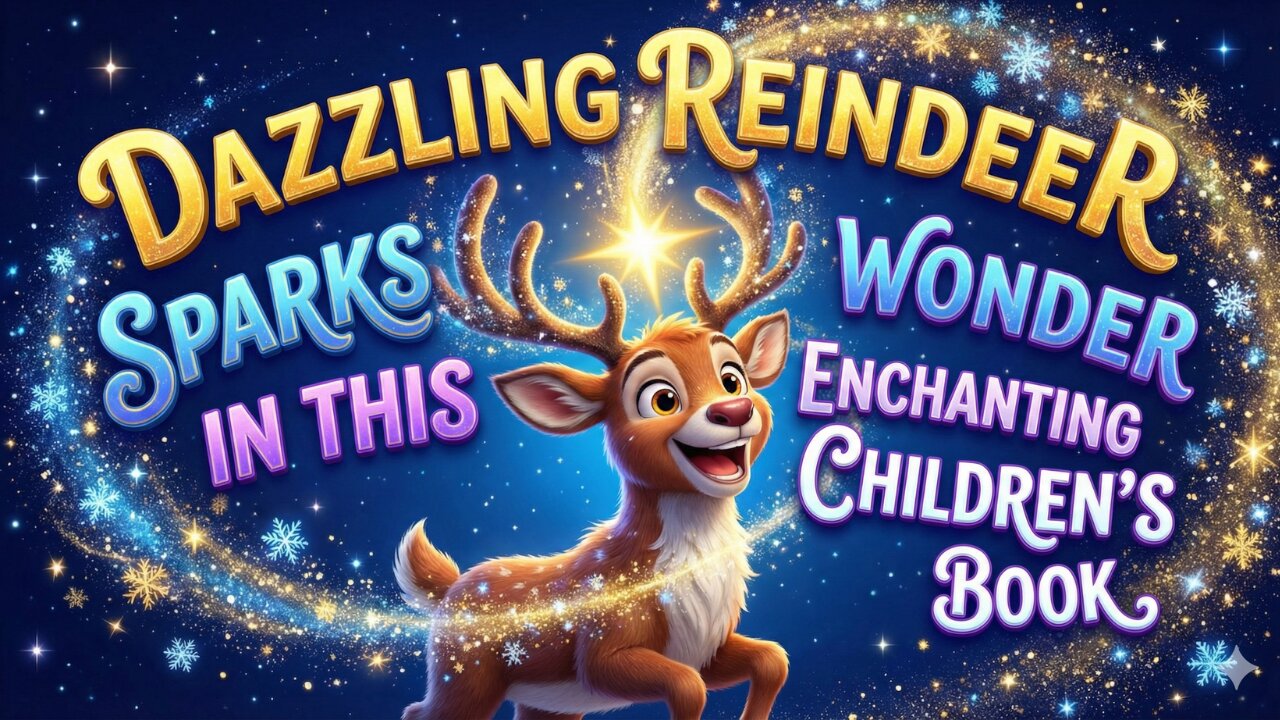 Dazzling Reindeer Sparks Wonder in This Enchanting Children's Book