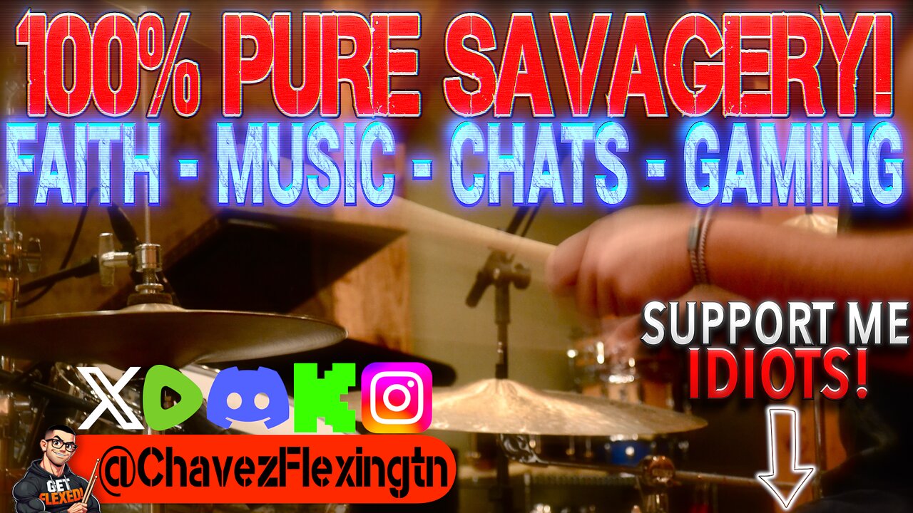 Live Drum Requests! SAVAGE! Follow You Idiot!