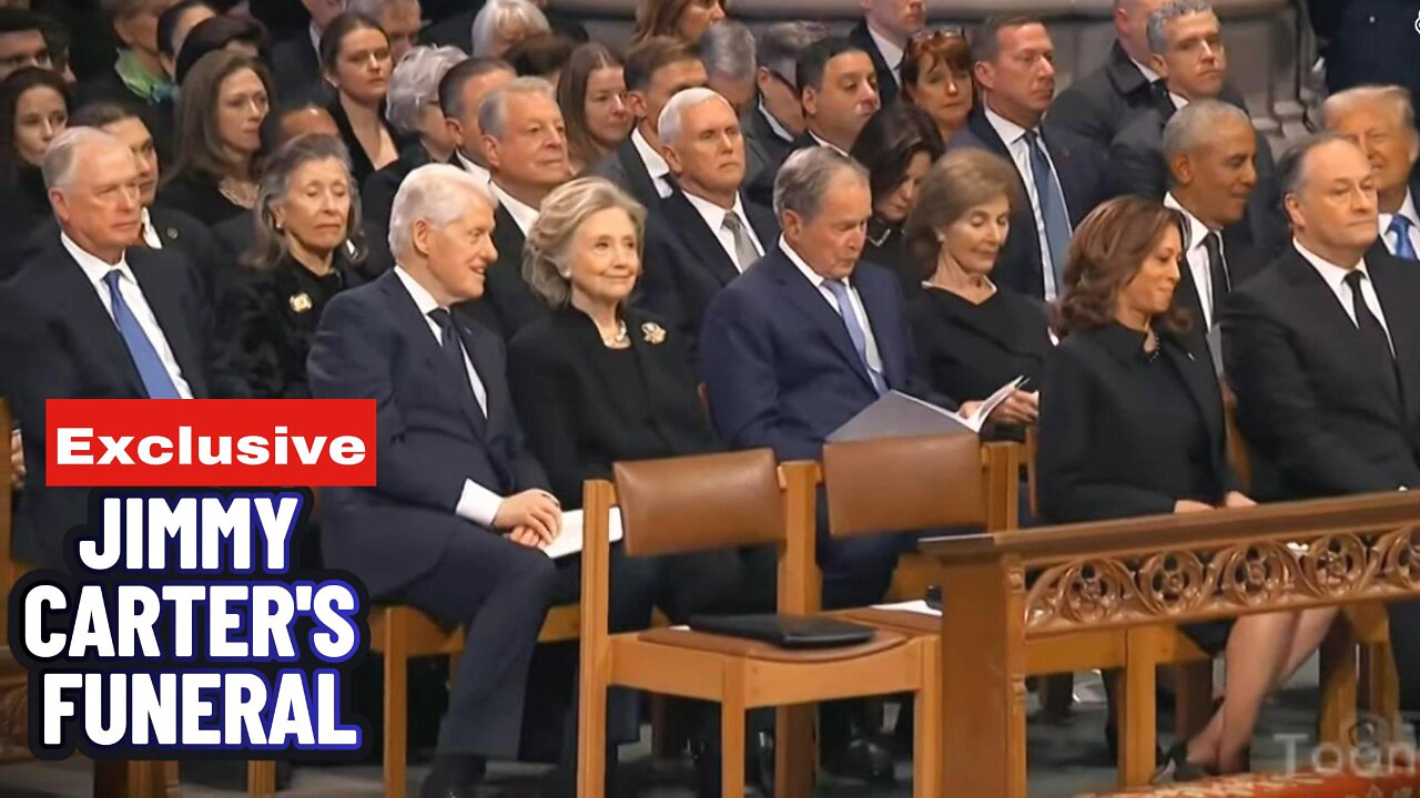 Jimmy Carter's funeral #jimmycarter #funeral #joebiden #donaldtrump