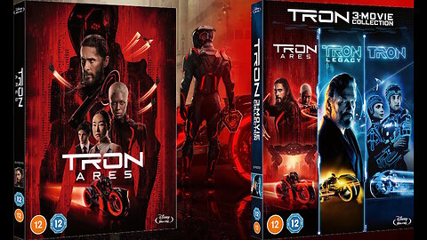 Tron Ares [Blu-ray & DVD Standard Editions & 3-Movie Collection]