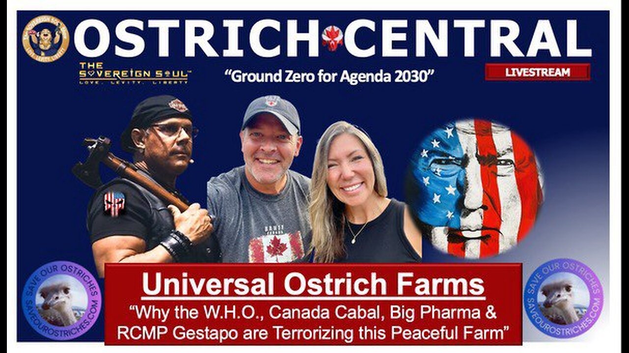 WWG1WGA: Why [DS] Cabal, WHO & RCMTP Gestapo Terrorize Universal Ostrich Farm & Block RFK Jr's Help