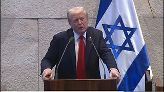 Trump At The Knesset: Hillary Was Wrong!