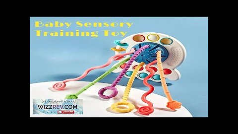 Baby Montessori Sensory Development Educational Toys Pull String Finger Grasp Training Early Review