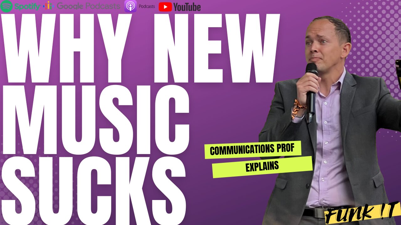 Songs for Algorithms, not ears (why new music....sucks)