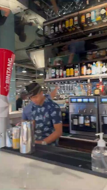 This is just amazing you can have a drink when the wife gets the shopping