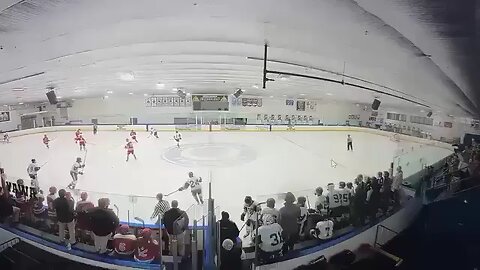 😱 💥 Chaos erupts at Dennis M. Lynch Arena during a high school hockey game as shots ring out.