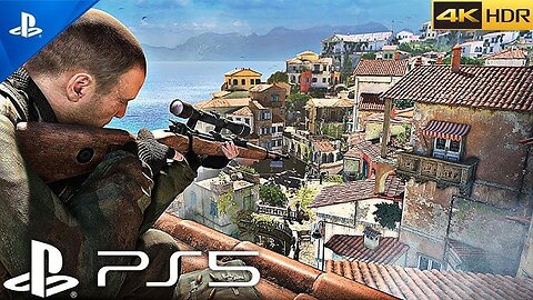 Sniper Elite 4K Gameplay | Stunning Ultra HD Sniper Action & Stealth Missions"