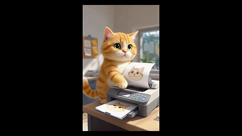 Cat just invented the funniest office selfie