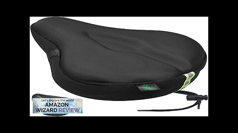 Zacro Bike Seat Cushion Gel Padded Bike Seat Cover for Men Review