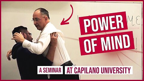 Amazing Power of Mind, ( 59 seconds segment of the seminar held at Capilano University )