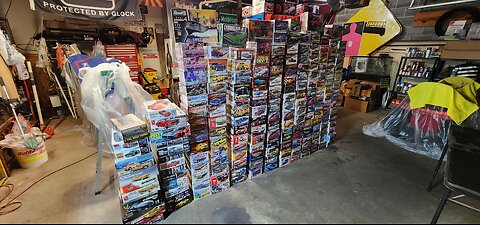 Model Car Kits (Current Stash of 202 Kits)