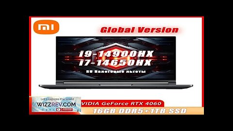 Xiaomi Redmi G Pro GameBook Laptop 2024 Intel Core i7-14650HX/i9-14900HX RTX4060 16G+1TB Review