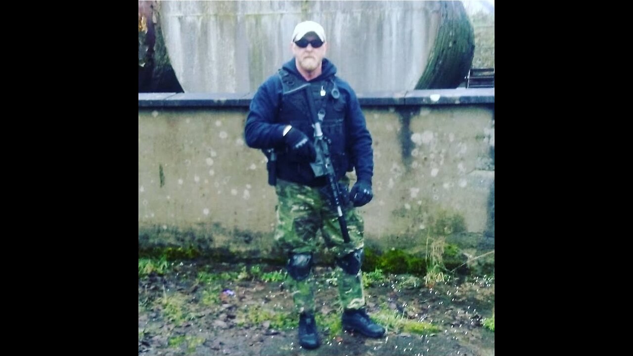 On the range with Dave. September 2005