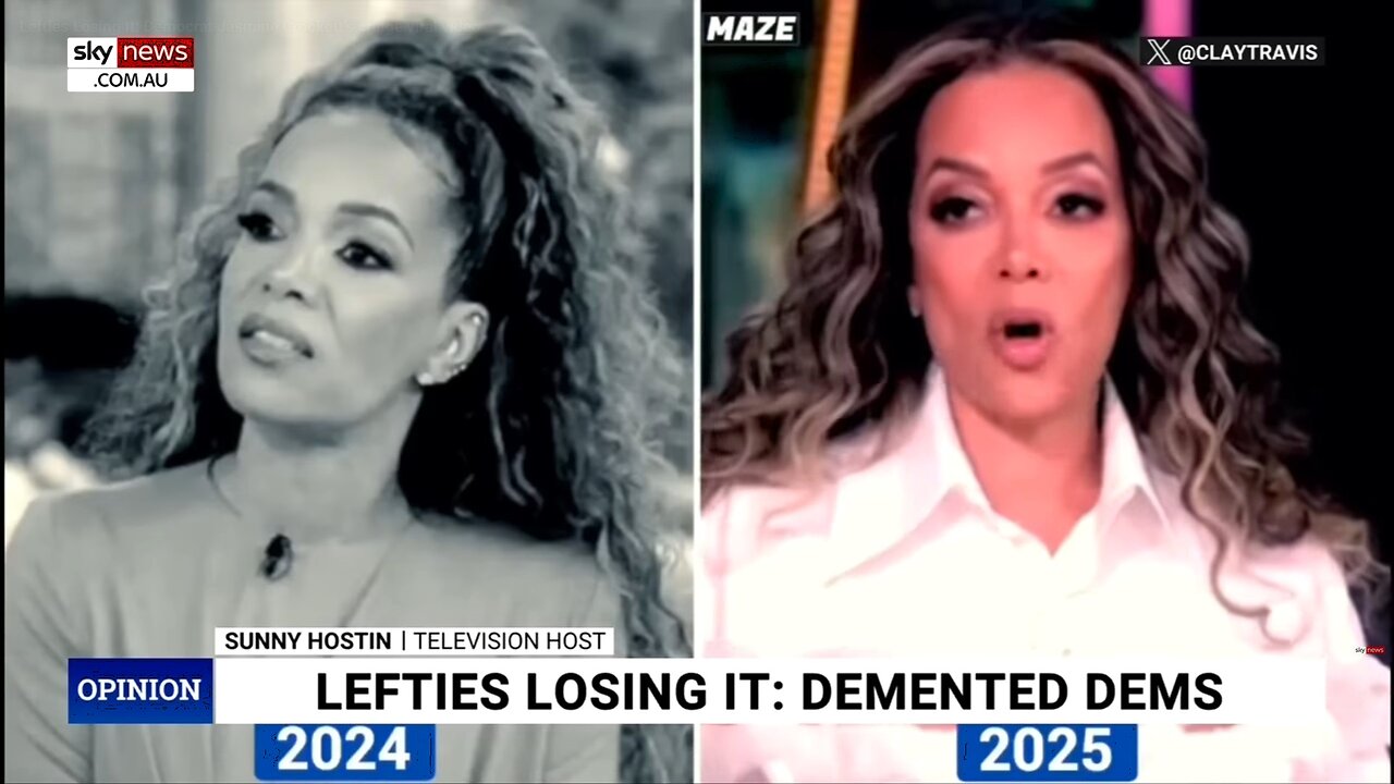 Sky News Australia - Rita Panahi - Lefties Losing It: Democrat Jasmine Crockett's Cringe Viral Video