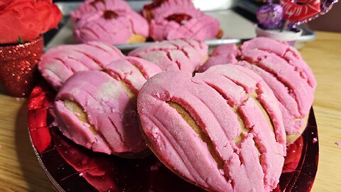 Como hacer conchas corazon