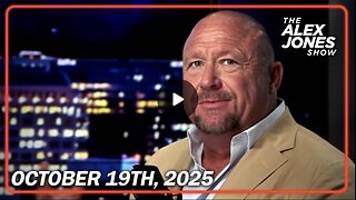 10 19 25 ALEX JONES 2% Of US Participated In Democrat No Kings Communist/Antifa Temper Tantrum