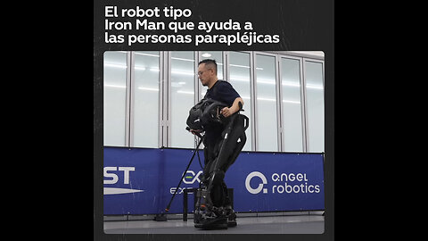 El robot que busca devolver la movilidad a personas parapléjicas