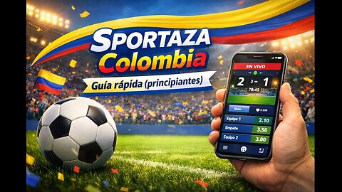 Sportaza en Colombia 🇨🇴 | Guía rápida para empezar a apostar (sin enredos)