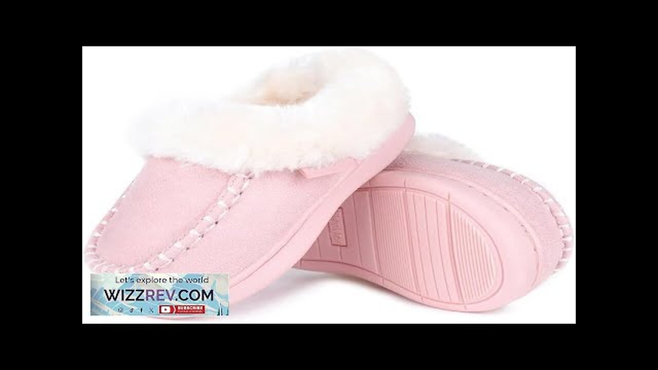 Toddler Kids House Shoes Slippers with Memory Foam Fuzzy and Warm Cozy Review