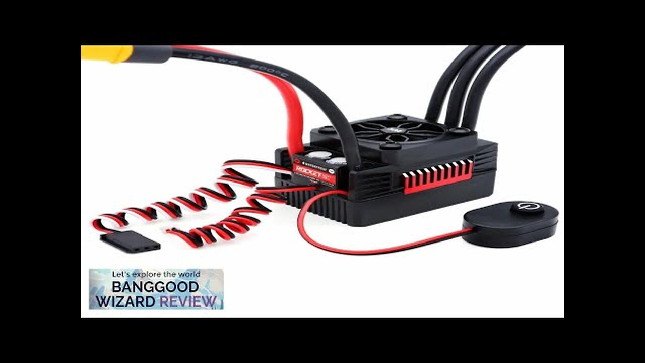 Surpass Hobby Rocket V2 Waterproof 50A/60A/90A/110A Brushless ESC for 1/10 RC Car Review