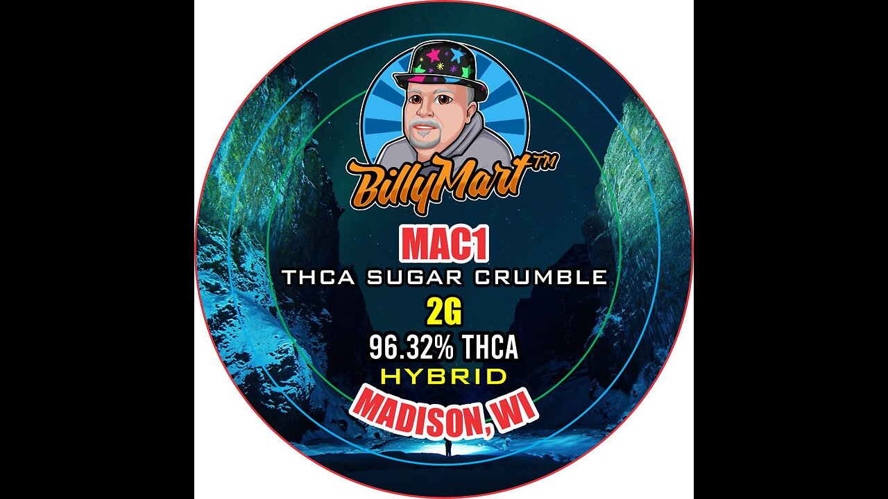 BillyMart™ MAC1 THCA Sugar Dabs