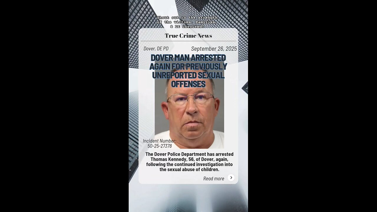 Man arrested twice in 2 months for alleged SA of minors. 4 Victims have come forward so far! Share!