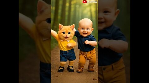 Cat Funny Dance 😂