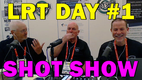 LRT Goes Live At Shot Show Day One With Brett Bartlett And Chief Shults! LEO Round Table S11E014