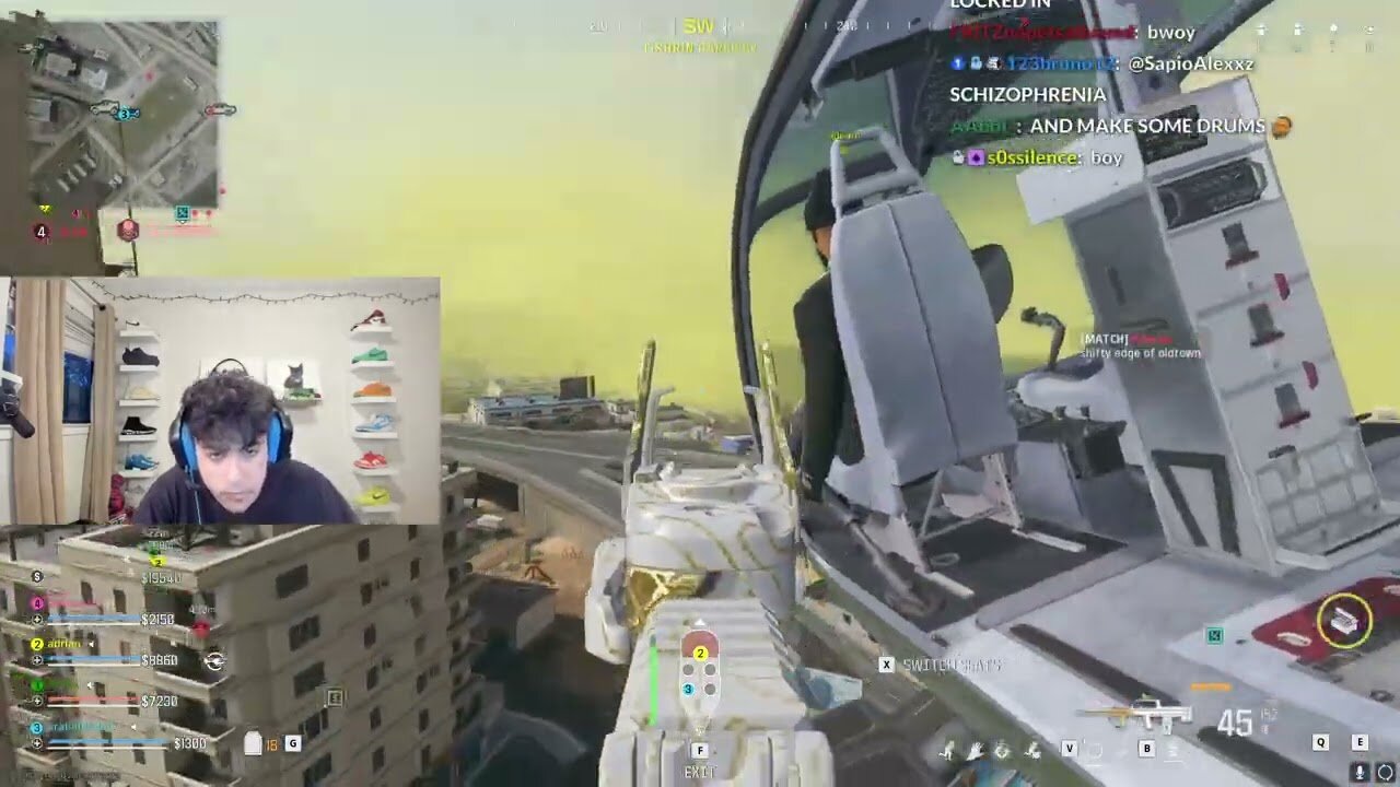 Stable Ronaldo Roasts Shifty After Beating Him in 2v2 Wager on Warzone