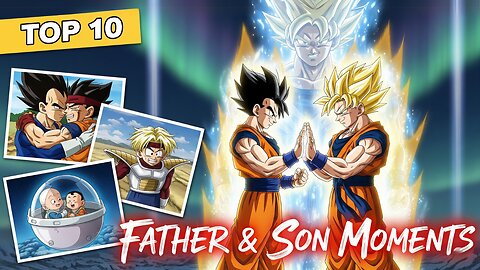 Top 10 Father and Son Moments in Dragon Ball Z