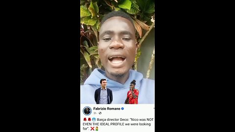 According to Barcelona director Nico Williams is not the kind of player we need