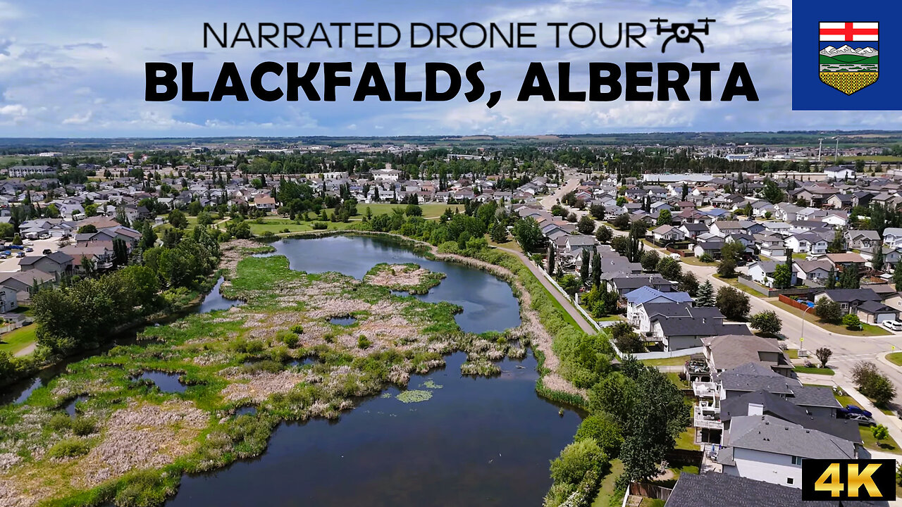 🚁 Blackfalds, Alberta 🌾 4K Drone