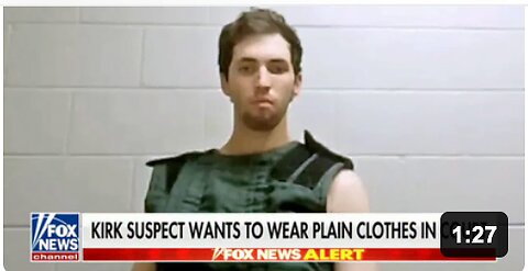 No cameras allowed in Charlie Kirk’s assassination trial. I wonder why?