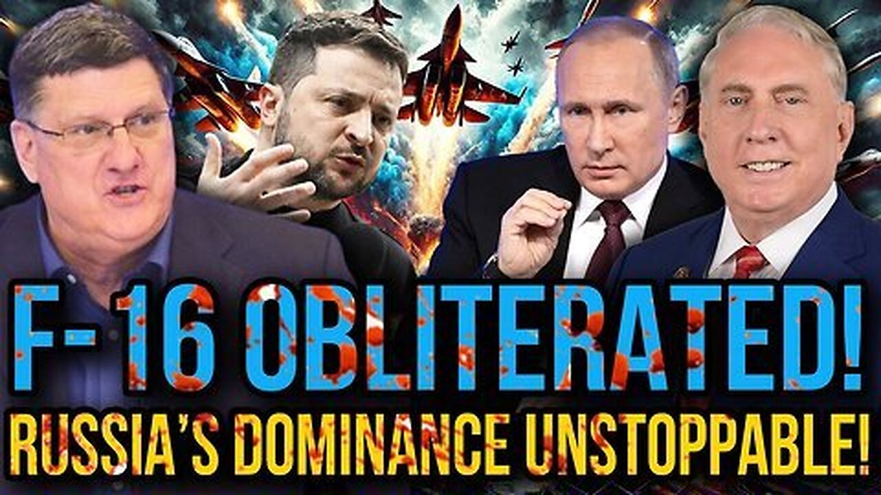 Scott Ritter & Douglas Macgregor - Russia Annihilates Ukraine’s F-16 Fleet – NATO's Power Collapses!