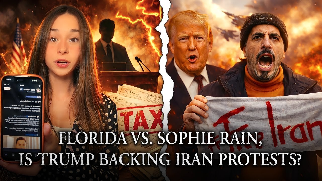 Anton Daniels COOKS Corey Holcomb, Sophie Rain Thot Tax, Will Trump Bomb Iran?
