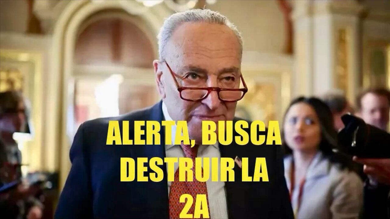 ¡ALERTA! Chuck Schumer Quiere DESTROZAR la 2A