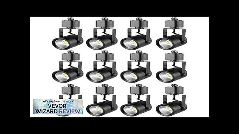 VEVOR LED Track Lighting Heads 6.5W 3000K 470lm Warm White Dimmable H Review