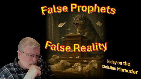False Prophets, False Reality – Today on the Christian Marauder