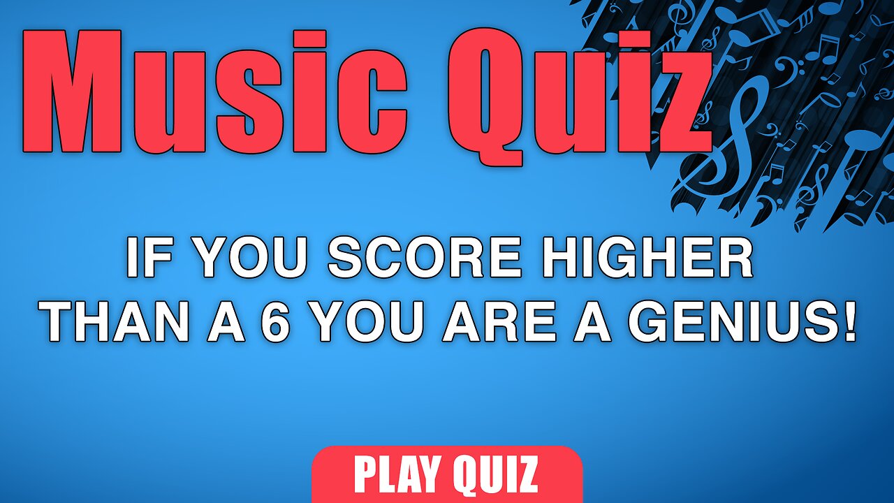 Knowledge Quiz About Music