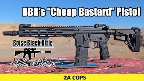 Boise Black Rifle's "Cheap Bastard" Pistol