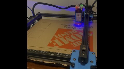 Operating my CNC Laser!!