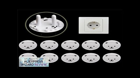 10Pcs Baby Safety Child Electric Socket Outlet Plug Protection Security Two Phase Review